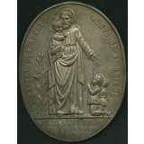 Plaque de la maison des sourds muets de St Brieuc
