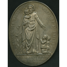 Plaque de la maison des sourds muets de St Brieuc
