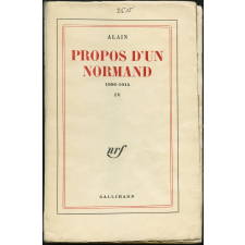 Propos d'un normand 1906-1914 volume IV