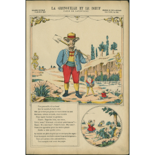 La grenouille et le boeuf : fable de Lafontaine