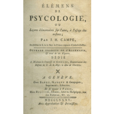 Elémens de psycologie, ou leçons élémentaires sur l'ame, à l'usage des enfans