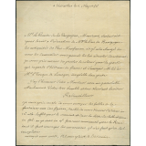 Lettre de Claude-François Lizarde de Radonvilliers à un libraire