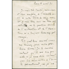 Lettre sur la question sociale de l'instruction et de l'éducation et La Débâcle