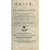 Emile ou de l'Education. Tome troisième