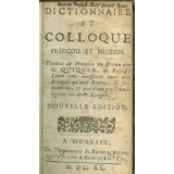 Dictionnaire et colloque françois et breton