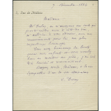 Lettre de Victor Duruy 
