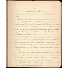 Cahier d'Histoire