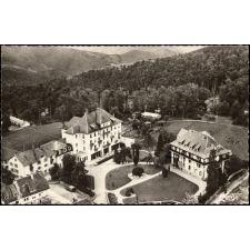 Les Trois-Epis (Haut-Rhin), Station touristique - Alt. 700 m., 27042 A . Vue panoramique. Les Maisons de Repos de l'Education Nationale. 