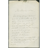 Lettre de Michel Bréal, directeur à l'Ecole des Hautes Etudes, à Armand du Mesnil, directeur de l’Enseignement supérieur au Ministère de l'Instruction publique, le 9 mai 1878