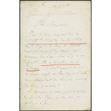Lettre de Michel Bréal, directeur à l'Ecole des Hautes Etudes, à Armand du Mesnil, directeur de l’Enseignement supérieur au Ministère de l'Instruction publique, le 22 juin 1878