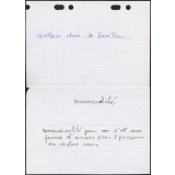 Ensemble de papiers définissant l'homosexualité 