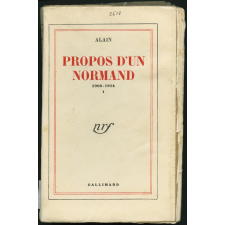 Propos d'un normand 1906-1914 volume I