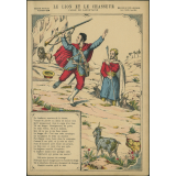 Le lion et le chasseur : fable de Lafontaine