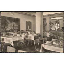 Centre de Convalescence et de Régime de la Mutuelle Générale de l'Education Nationale, Trois-Epis (Haut-Rhin) : salle à manger