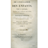 De l'éducation des enfants. Tome 1