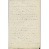 Lettre de Michel Bréal, directeur à l'Ecole des Hautes Etudes, à Armand du Mesnil, directeur de l’Enseignement supérieur au Ministère de l'Instruction publique puis conseiller d'Etat
