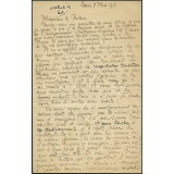 Lettre de Camille Jullian à un Recteur