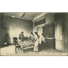 École Primaire Supérieure et Professionnelle de Filles, Rennes : Salle à manger de la Section ménagère