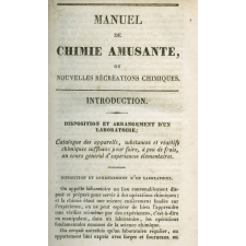 Manuel de chimie amusante ou nouvelles récréations chimiques
