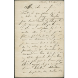 Lettre de Jules Valles à propos de son ouvrage L'Enfant