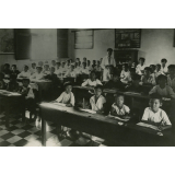Une classe de l'école François-Baudoin de Phnom Penh (Cambodge)



