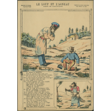 Le loup et l'agneau : fable de Lafontaine