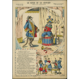 Le singe et le léopard : fable de Lafontaine