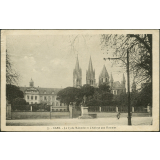 Le Lycée Malherbe et L'Abbaye aux Hommes, Caen