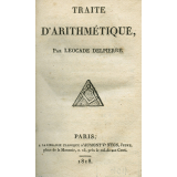Traité d'arithmétique