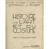 Cahier d'histoire de l'art et du costume