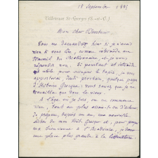 Lettre de Victor Duruy 