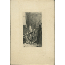 Le jeune Charles Bovary à l'étude