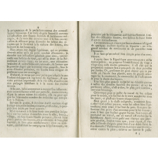 Plan d'Education Nationale de Michel Lepelletier prérenté (sic) à la Convention par Maximilien Robespierre