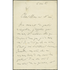 Lettre de Michel Bréal, directeur à l'Ecole des Hautes Etudes, à Armand du Mesnil, conseiller d'Etat, le 16 mai 1887