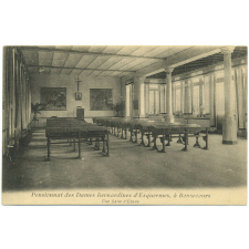 Pensionnat des Dames Bernardines d'Esquermes, à Bonsecours - Une salle d'Étude.