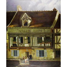 L'Entrée des élèves à l'école de M. Tessier