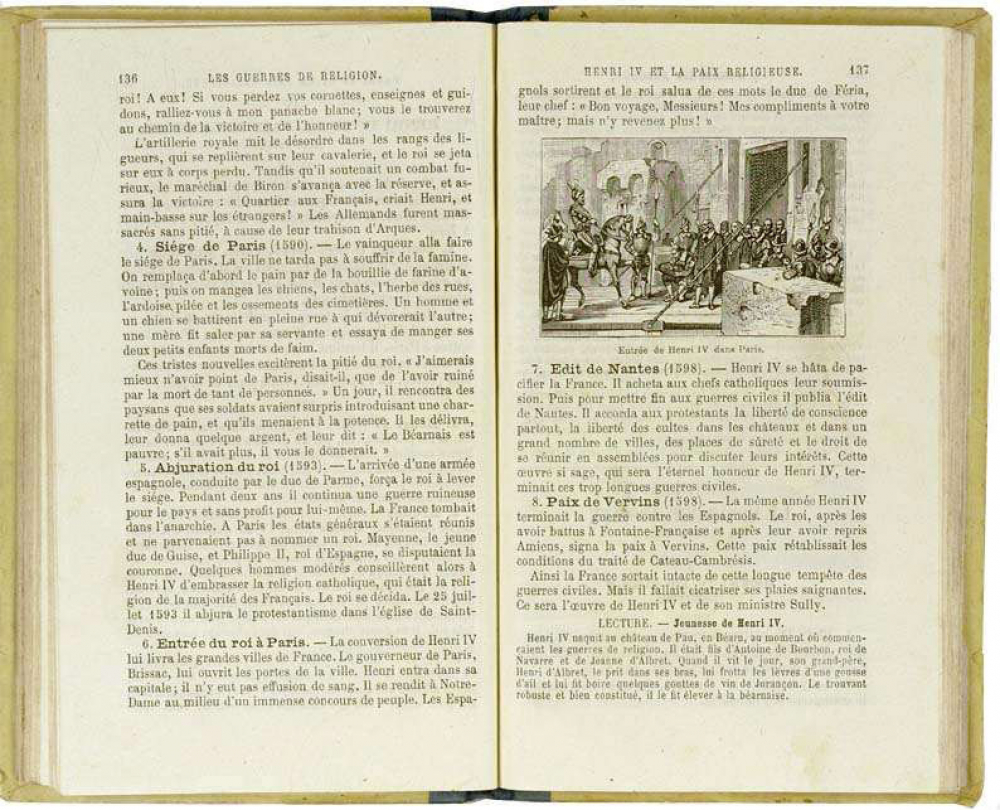 Histoire de France. Récits et entretiens. Deuxième année d'enseignement.