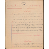 Cahier de devoirs journaliers. 