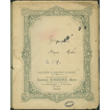 Cahier de géographie.