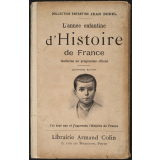 L'année enfantine d'Histoire de France.