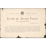 Lycée de Jeunes Filles de Grenoble