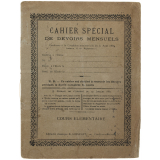 Cahier spécial de devoirs mensuels - cours élémentaire.