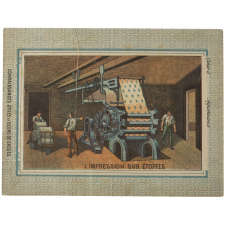 L'Impression sur étoffes - Connaissances utiles et leçons de choses n°63.