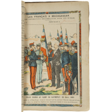 Félix Faure au camp de Sathonay (28 mars 1895) - Les Français à Madagascar n°16.