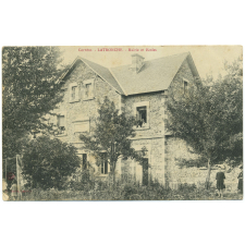 Corrèze - Latronche - Mairie et Ecoles.