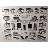 Falcot & Cie - Manufacture de Mobilier Scolaire.