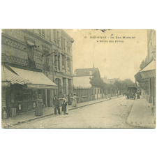 81 - Asnières - La rue Michelet - L'Ecole des Filles.