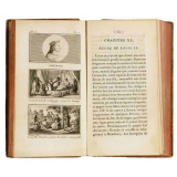 Abrégé de l'histoire de France depuis Clovis, jusques y compris le règne de Louis XVI ; orné de 186 sujets historiques et portraits, gravés en taille-douce. Tome second.