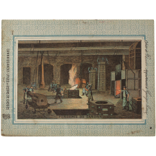 Fonderie de canons - Connaissances utiles et leçons de choses n°49.