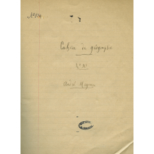 Cahier de géographie.